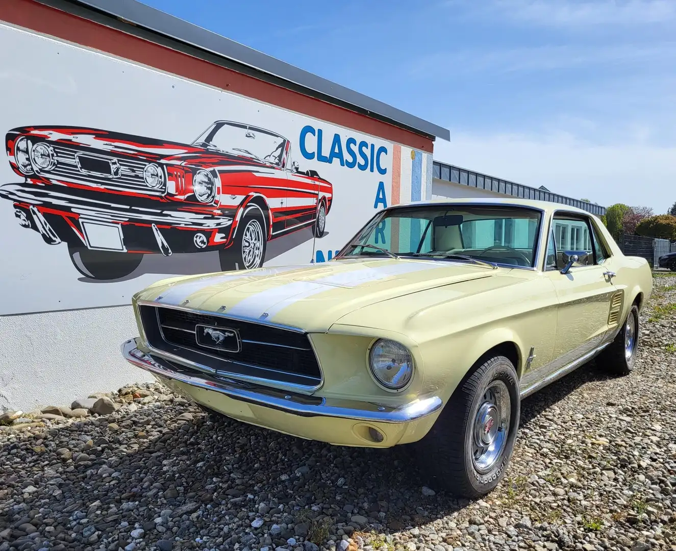 Ford Mustang Mustang GT, V8, original A code, sehr selten Giallo - 1