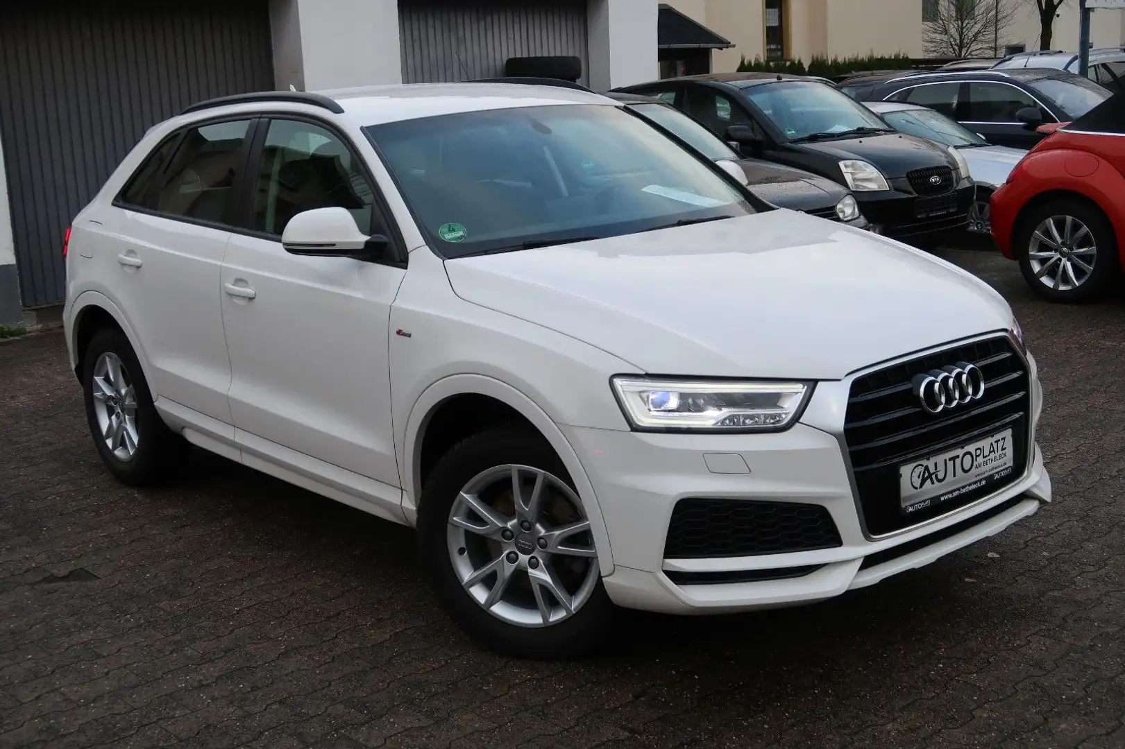 Audi Q3 1.4 TFSI *S-LINE *NAVI *LED Blanco - 1