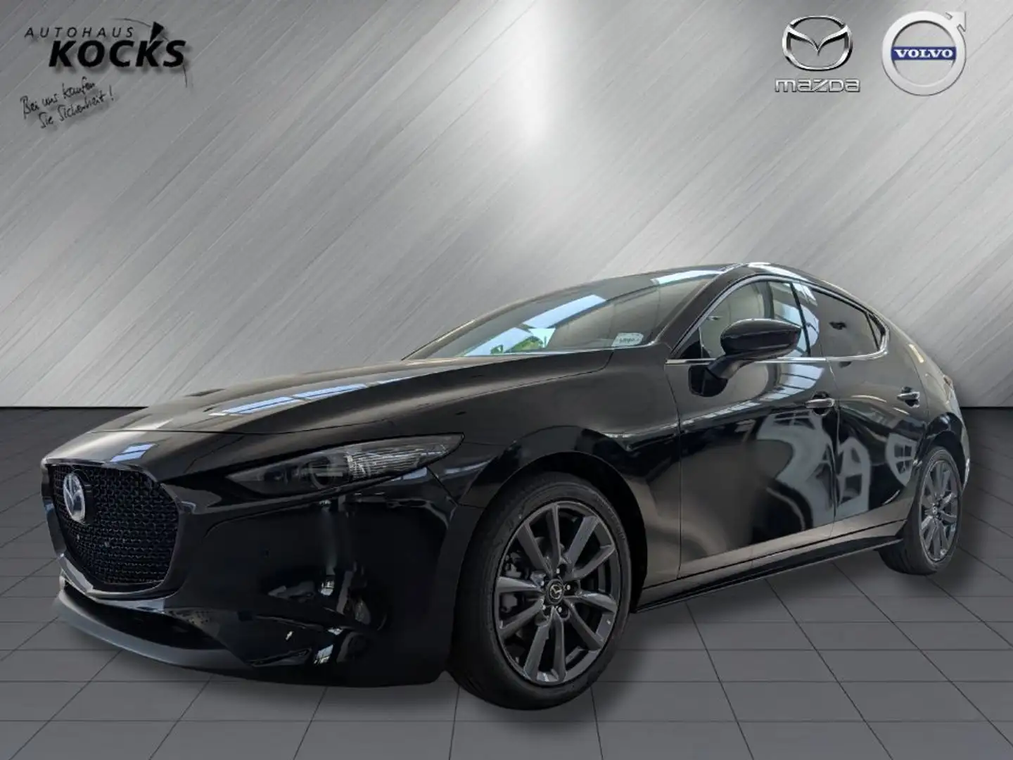 Mazda 3 2.5L e-SKY G 140ps Exclusive-line *SUMMER SALE* Zwart - 2