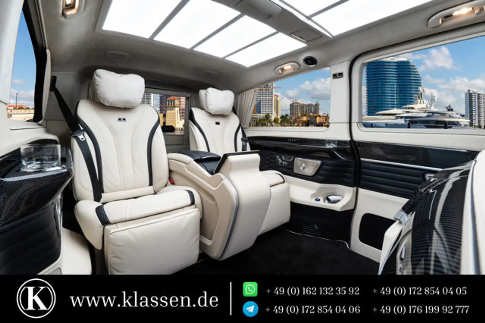 Mercedes-Benz V300 - V-Klasse - VIP Business VAN Facelift 2024 Schwarz - 2