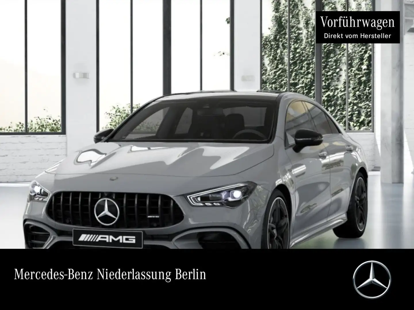Mercedes-Benz CLA 45 AMG CLA 45 S 4M DRIVERS+PANO+360°+MULTIBEAM+BURMESTER Gris - 1