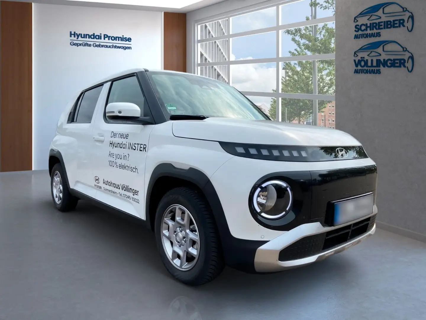 Hyundai Inster Inster Elektro 97PS Trend !!SOFORT!! Blanc - 2