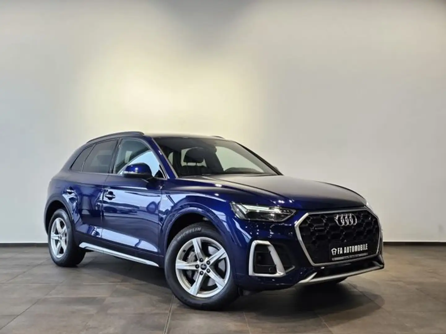 Audi Q5 40 TDI Q. 2x S Line Virtual Leder Led Kamera Blau - 2