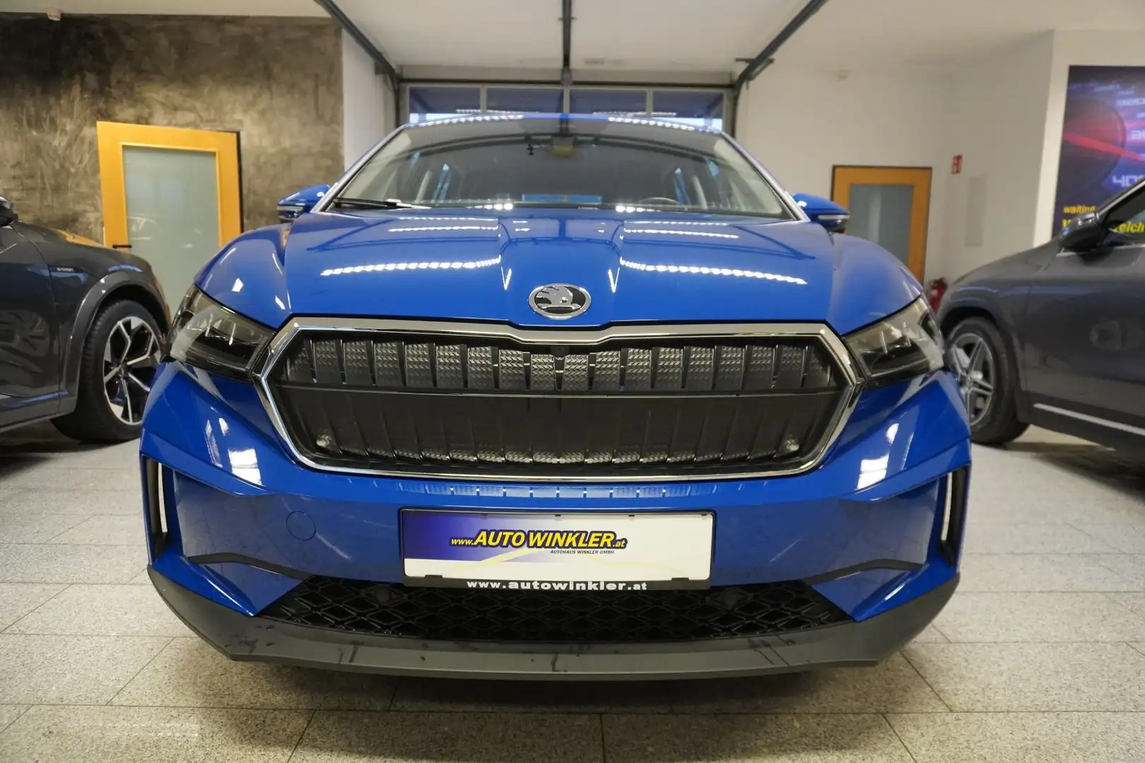 Skoda Enyaq iV electric Virtual/Navi/LED Bleu - 2