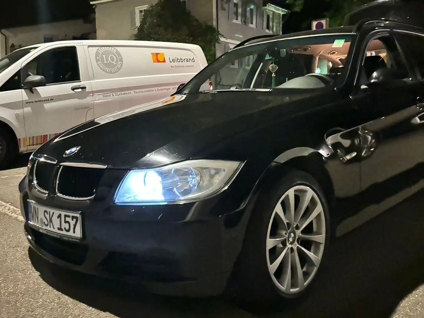 BMW 318 3er Touring Diesel 318d DPF Touring Fekete - 1
