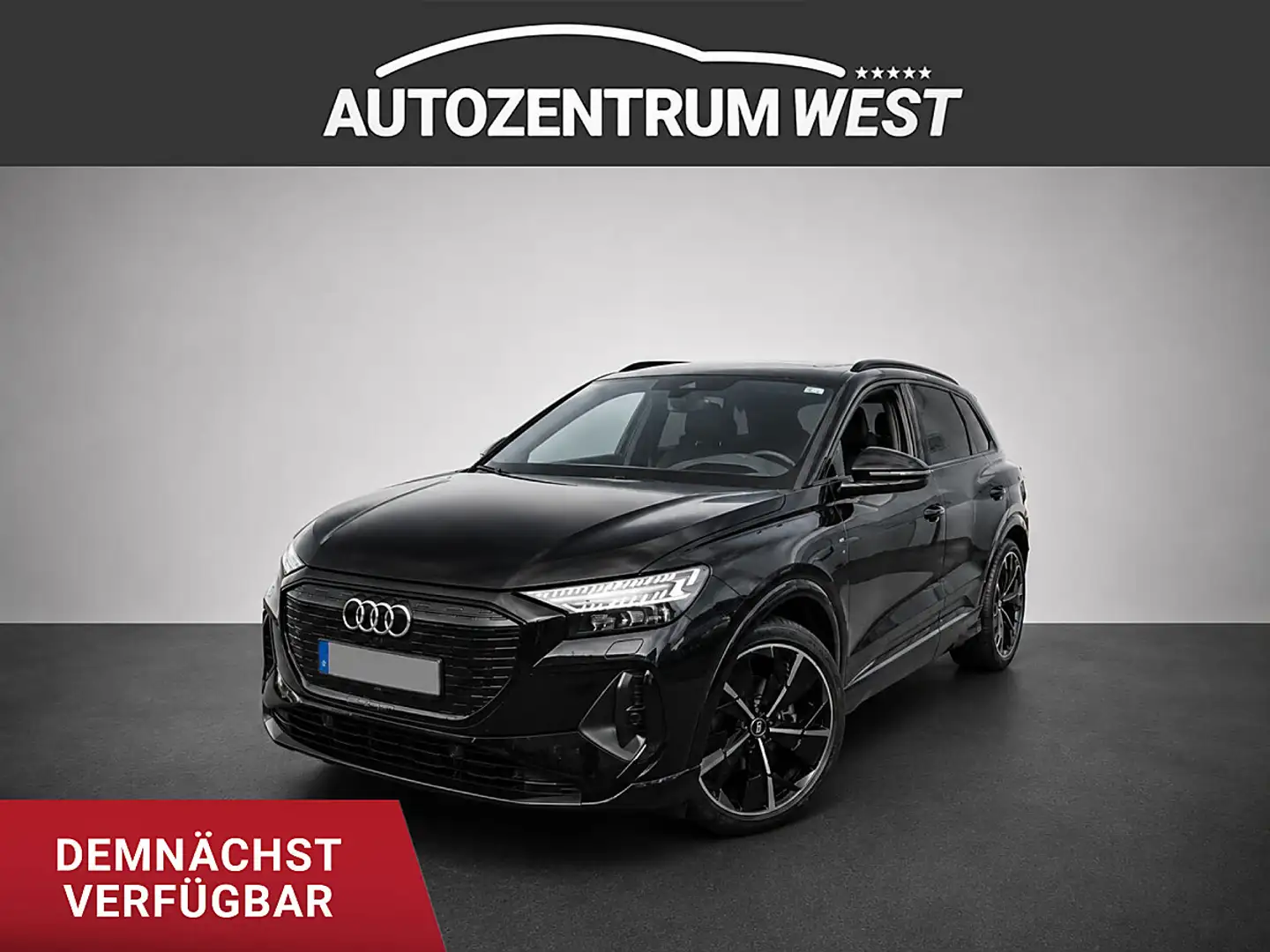 Audi Q4 e-tron Q4 50 e-tron S line quattro 82kWh...NAVI/MATRIX... Schwarz - 1