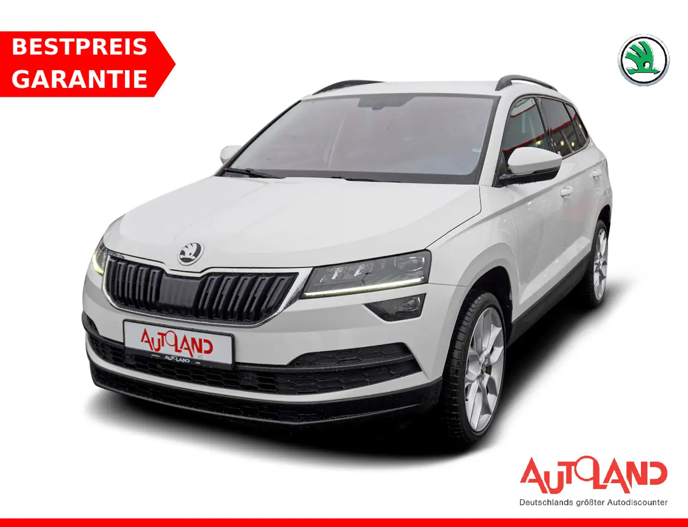 Skoda Karoq 1.5 TSI Style DSG LED Android Apple PDC Weiß - 1