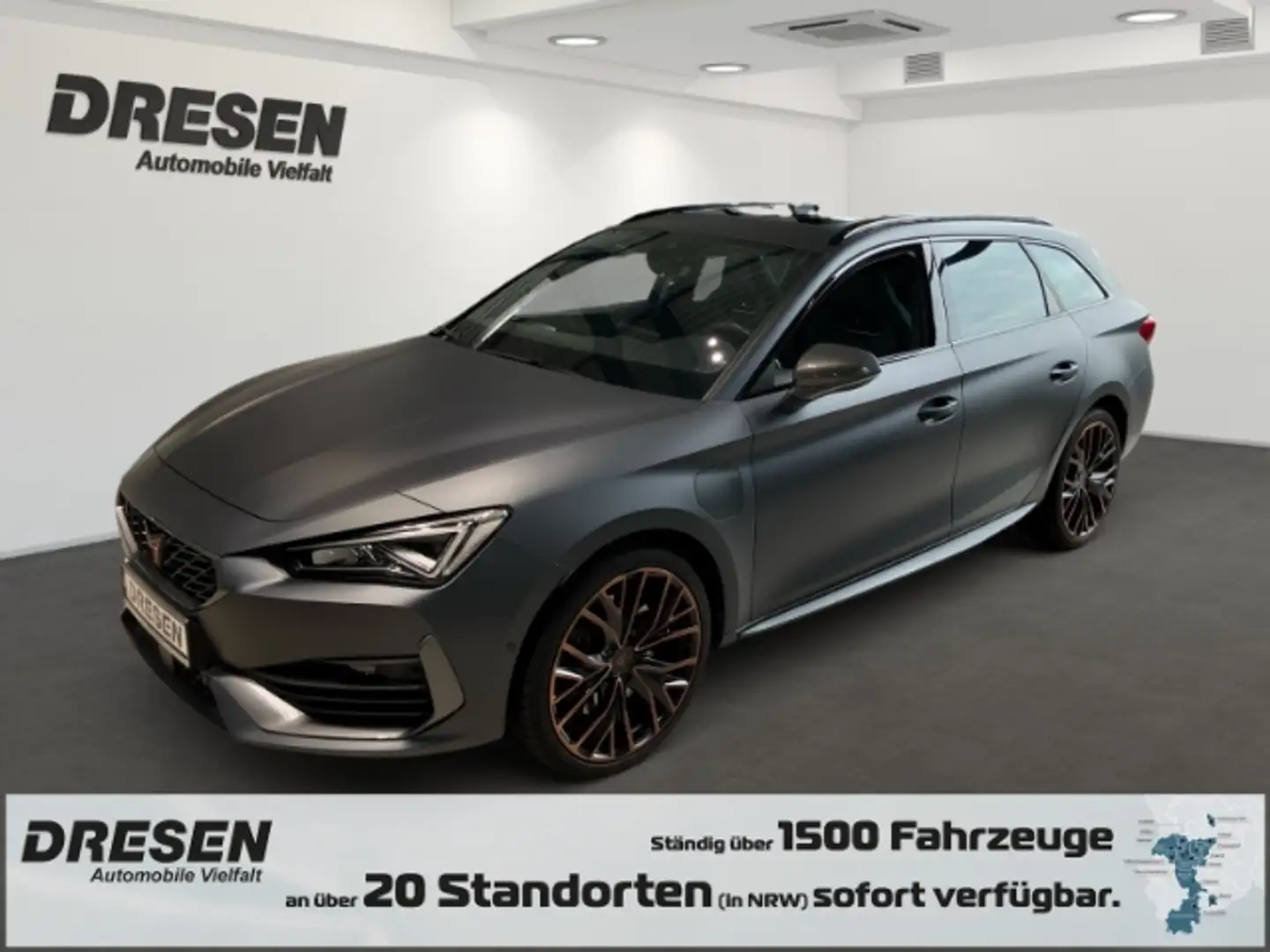 CUPRA Leon Sportstourer 1.4 e-HYBRID Navi+Panoramadach+Sitzhe Grau - 1