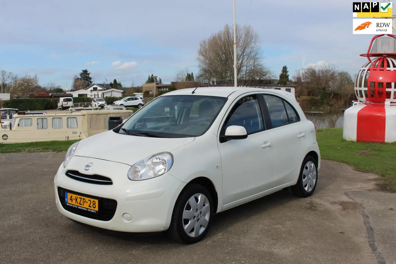 Nissan Micra 1.2 DIG-S Acenta *1e EIG ! Wit - 1