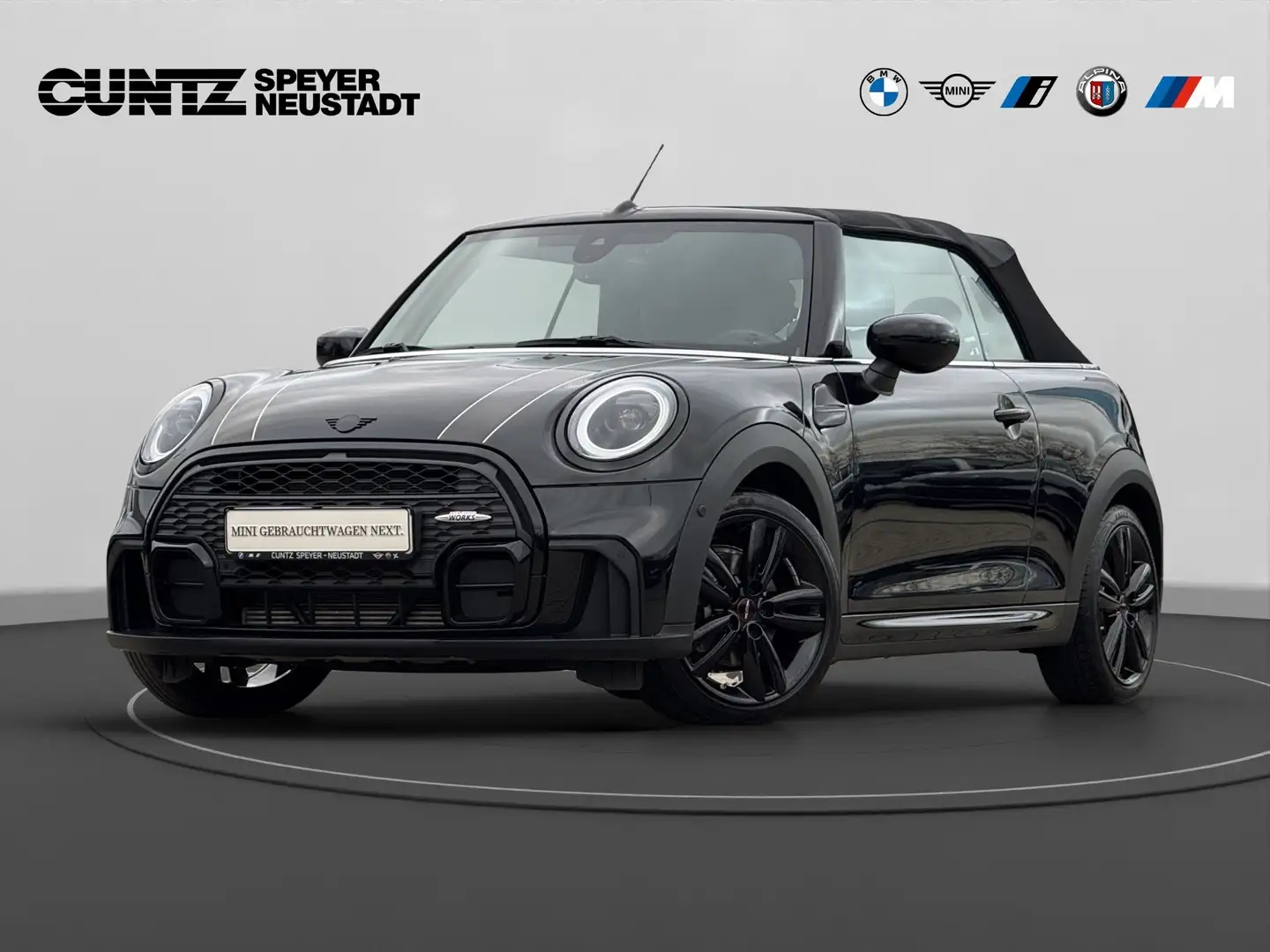 MINI Cooper Cabrio Cooper John Cooper Works Trim Cabrio Drive-Parkass Noir - 1