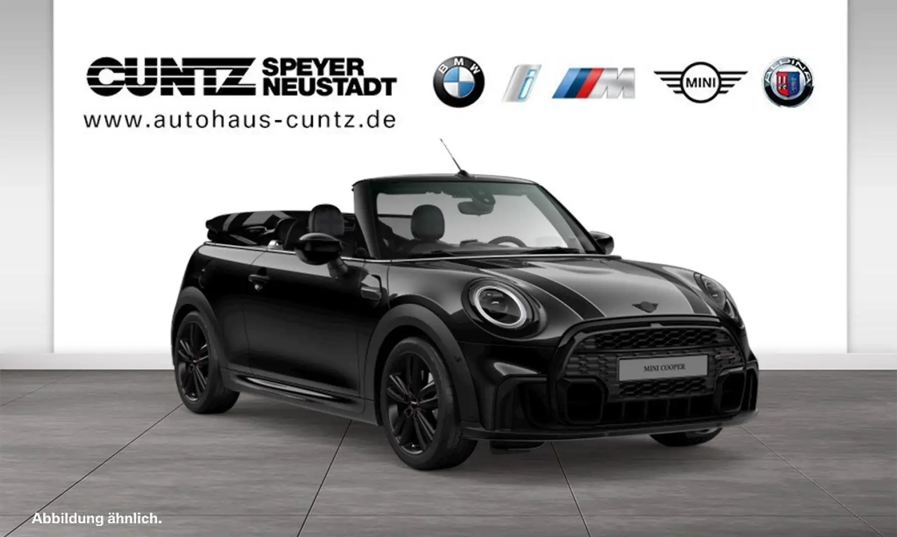 MINI Cooper Cabrio Cooper John Cooper Works Trim Cabrio Drive-Parkass Schwarz - 2