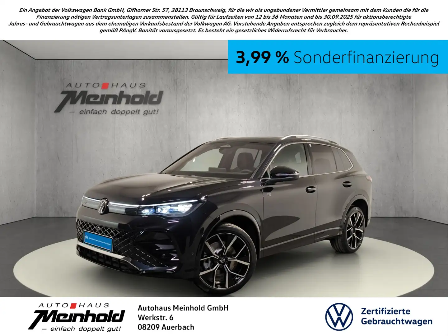 Volkswagen Tiguan 2.0 TDI DSG 4M R-Line,IQ.LIGHT,AHK,H&K,IQ Schwarz - 1