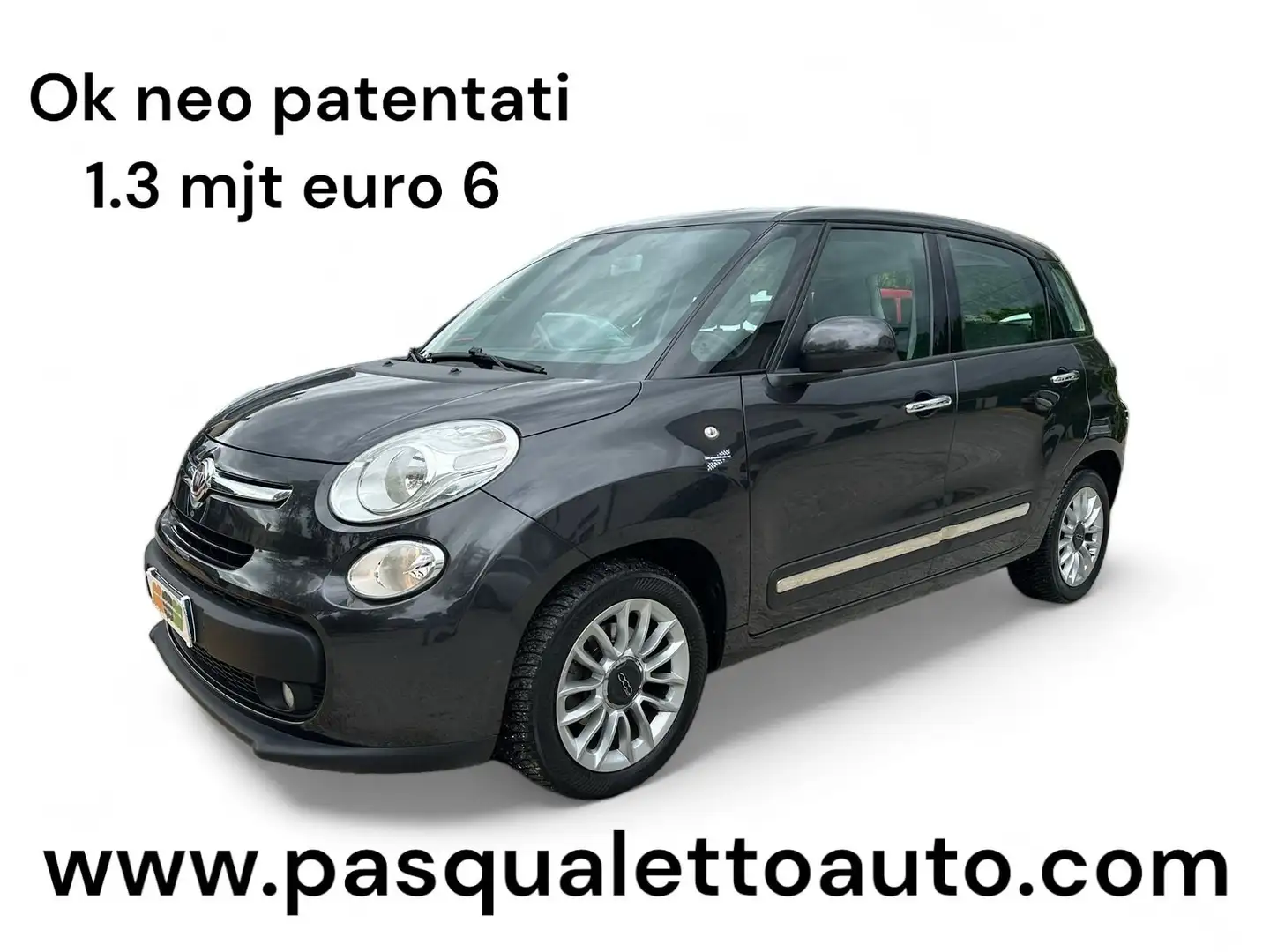 Fiat 500L Ok neo pat. 500L  1.3 mjt Pop Star 95cv Grigio - 1