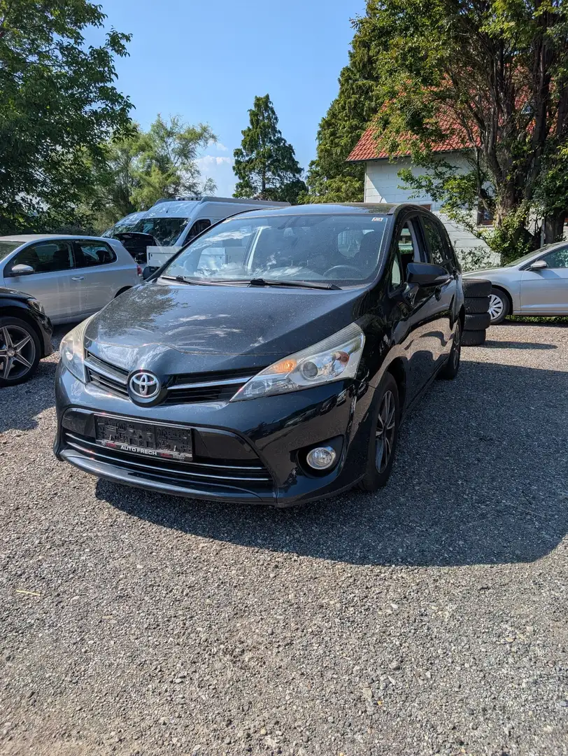 Toyota Verso 1,6 D-4D Lounge 7 SITZER PANORAMA Schwarz - 1