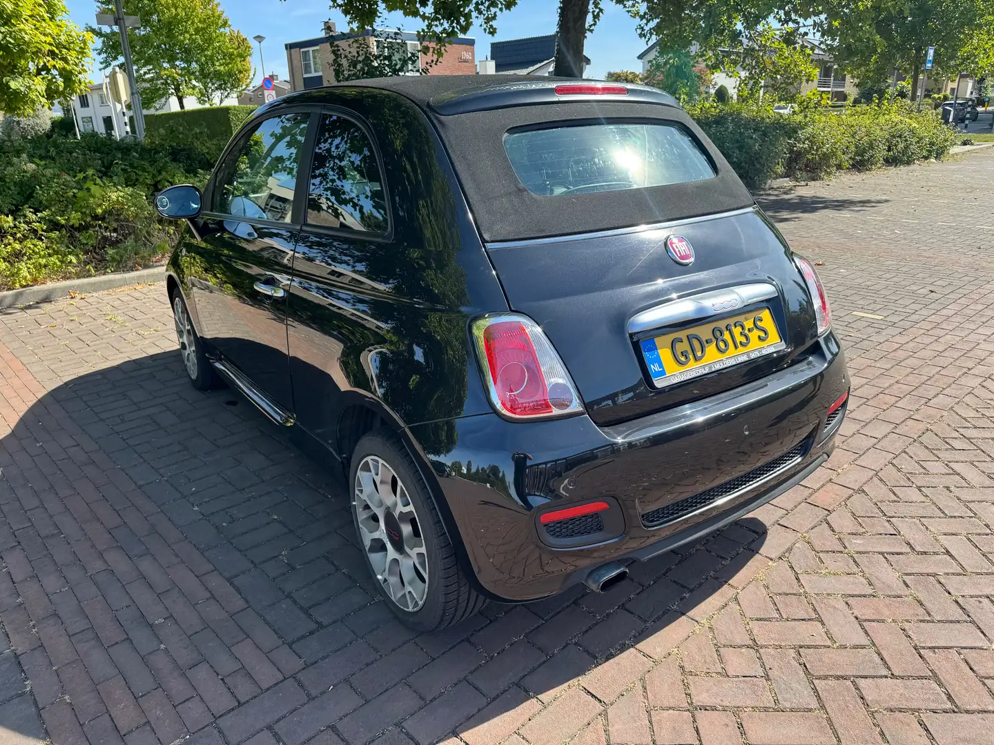 Fiat 500 500 0.9 TwinAir Easy Zwart - 1