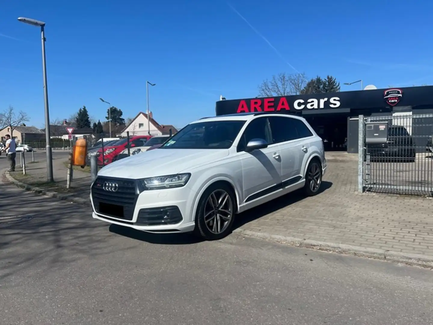 Audi SQ7 4.0 TDI*PANO*RAUTE*BOSE*HUD*ACC*KAM* Weiß - 2