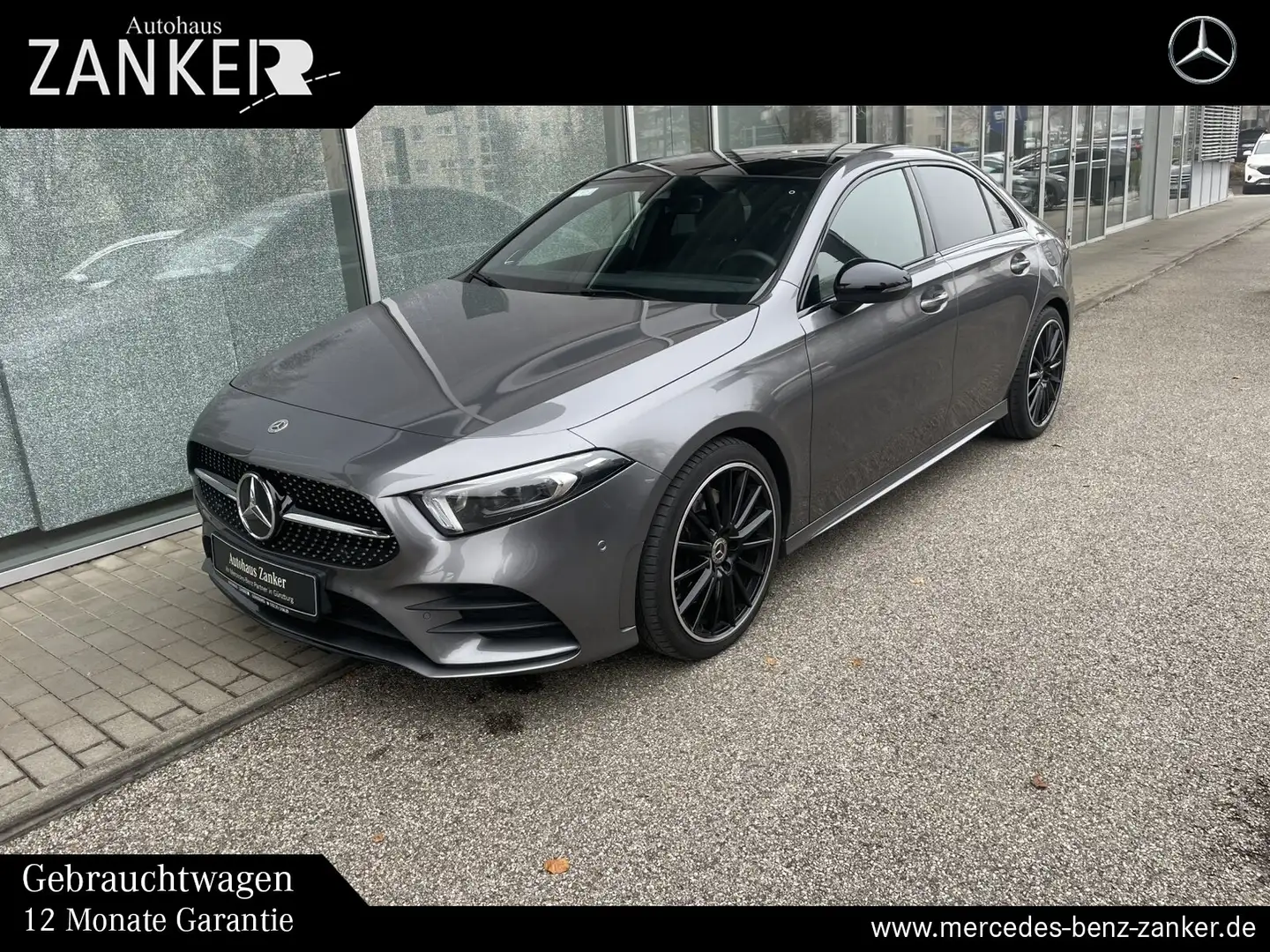 Mercedes-Benz A 250 A 250 Limousine AMG *PANO*BURMESTER*NIGHT*AMBI* Grau - 1