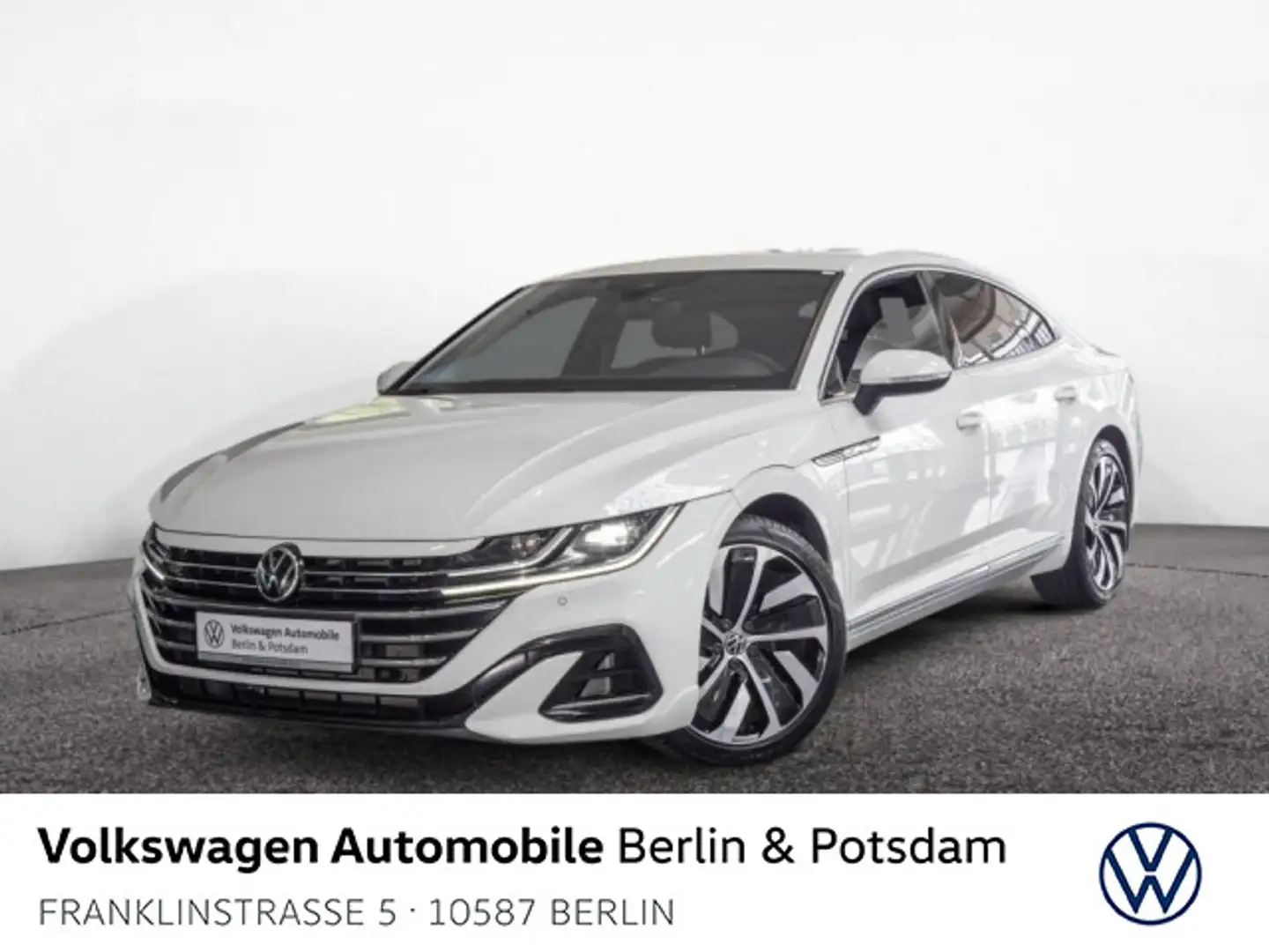 Volkswagen Arteon 2.0 TDI R-Line DCC LED AHK APP Sitzhzg. Wit - 1