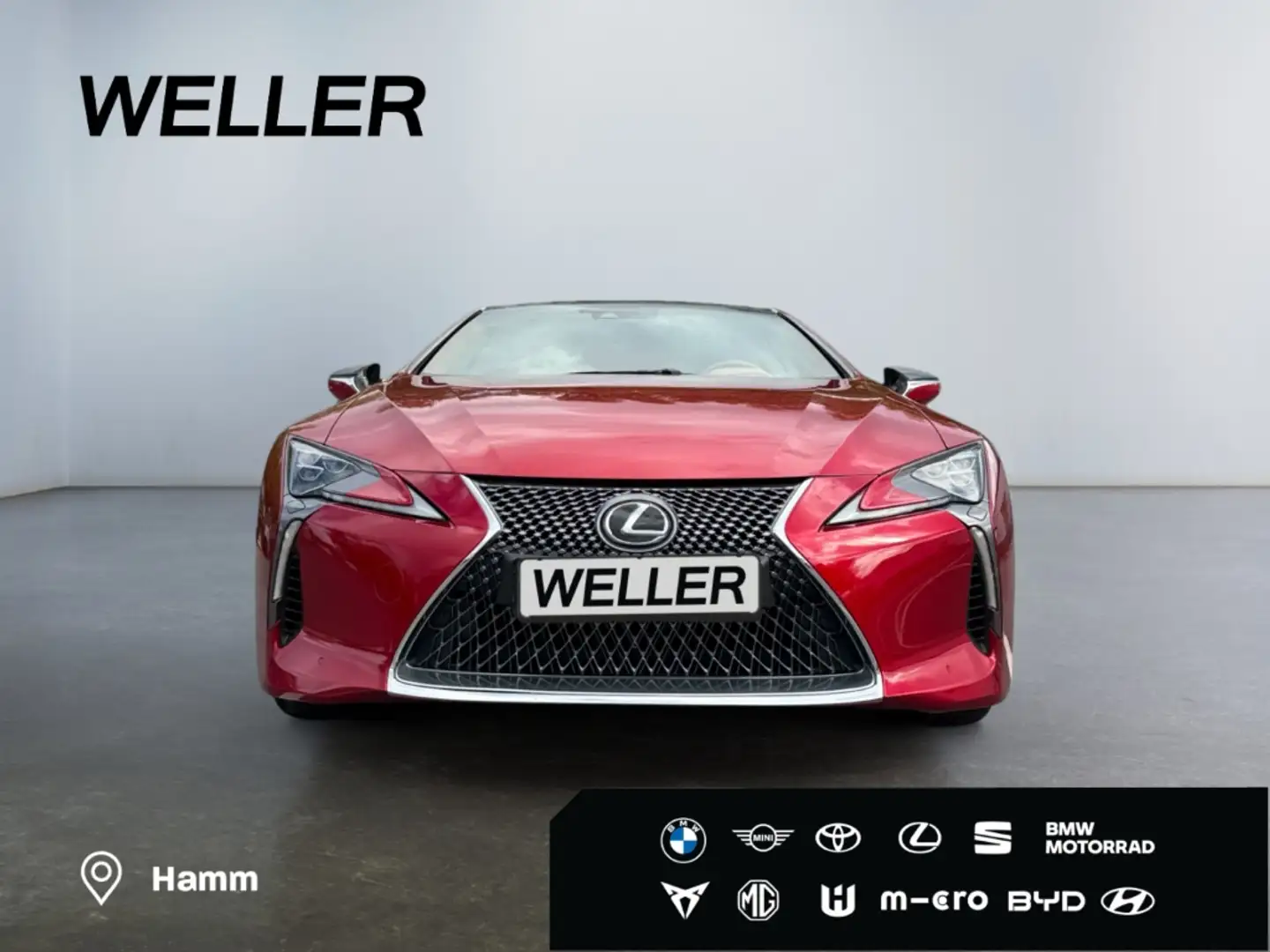 Lexus LC 500 Coupe*M Levinson*HUD*Kamera*Carbondach* Rot - 2