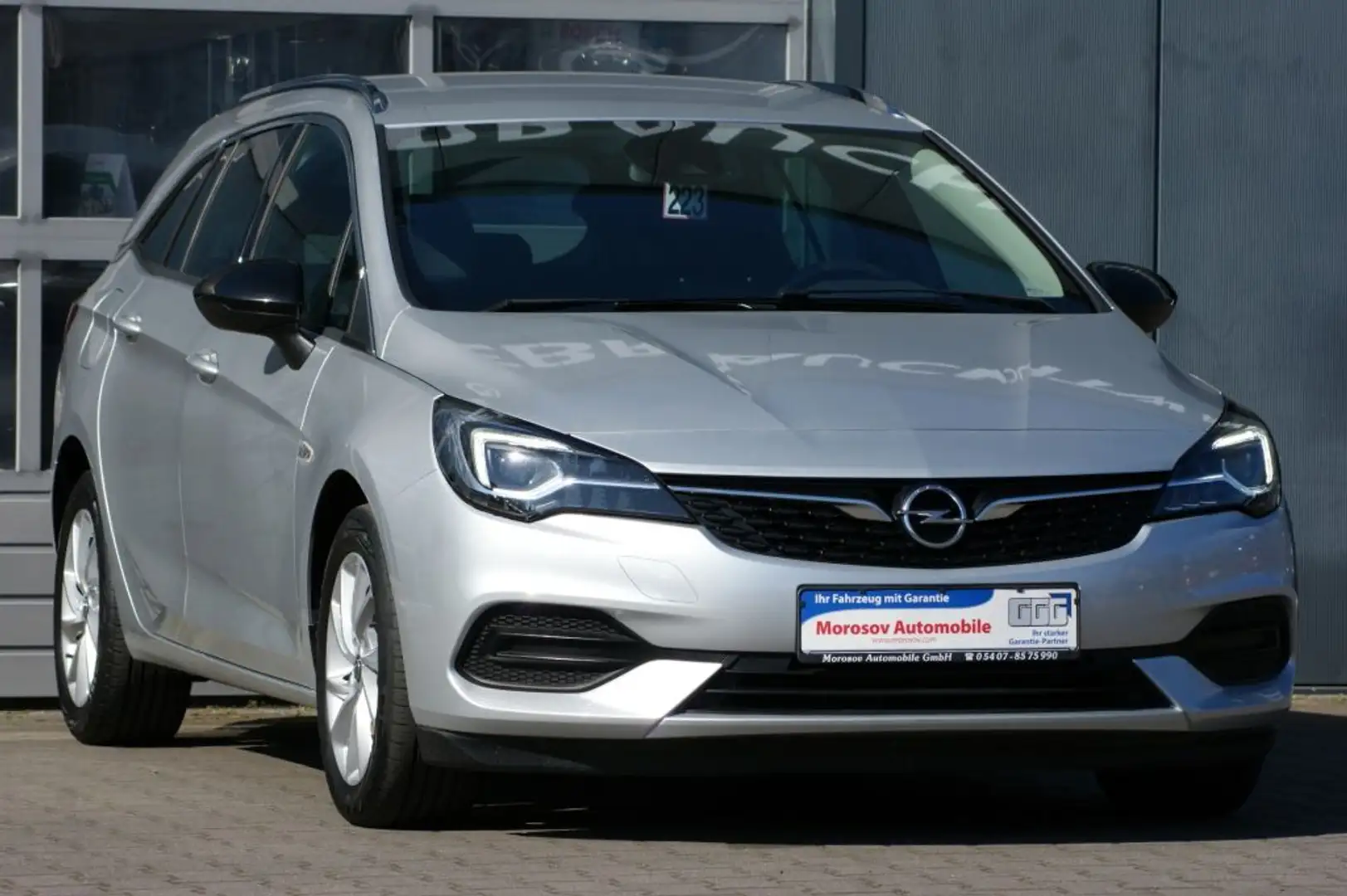 Opel Astra 1.5 D Start/Stop Sports Tourer Automatik Elegance Zilver - 2