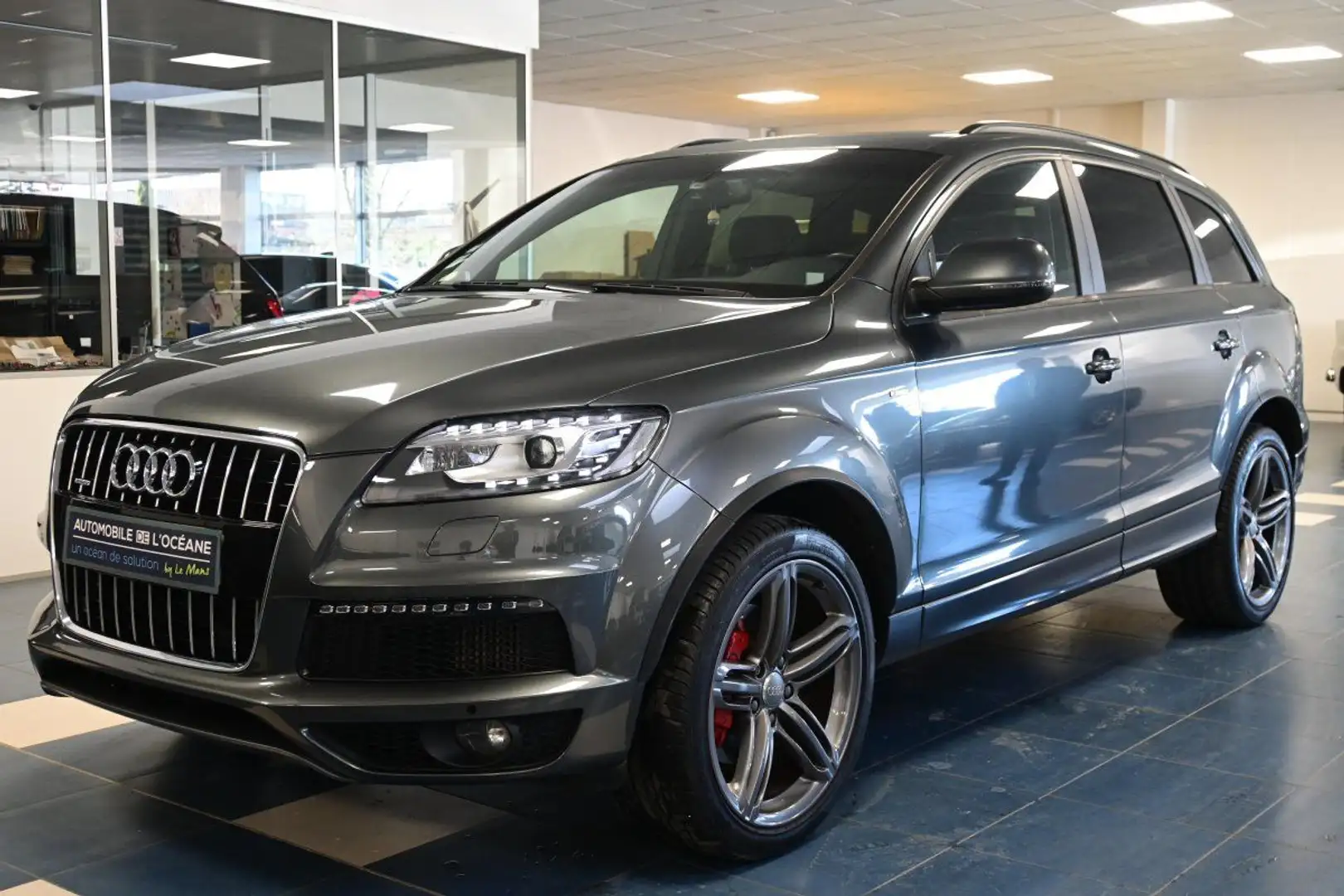 Audi Q7 4.2 V8 TDI 340 DPF Quattro S Line Tiptronic A 7 pl Szürke - 1
