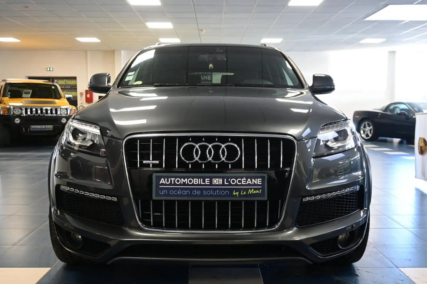 Audi Q7 4.2 V8 TDI 340 DPF Quattro S Line Tiptronic A 7 pl Szürke - 2