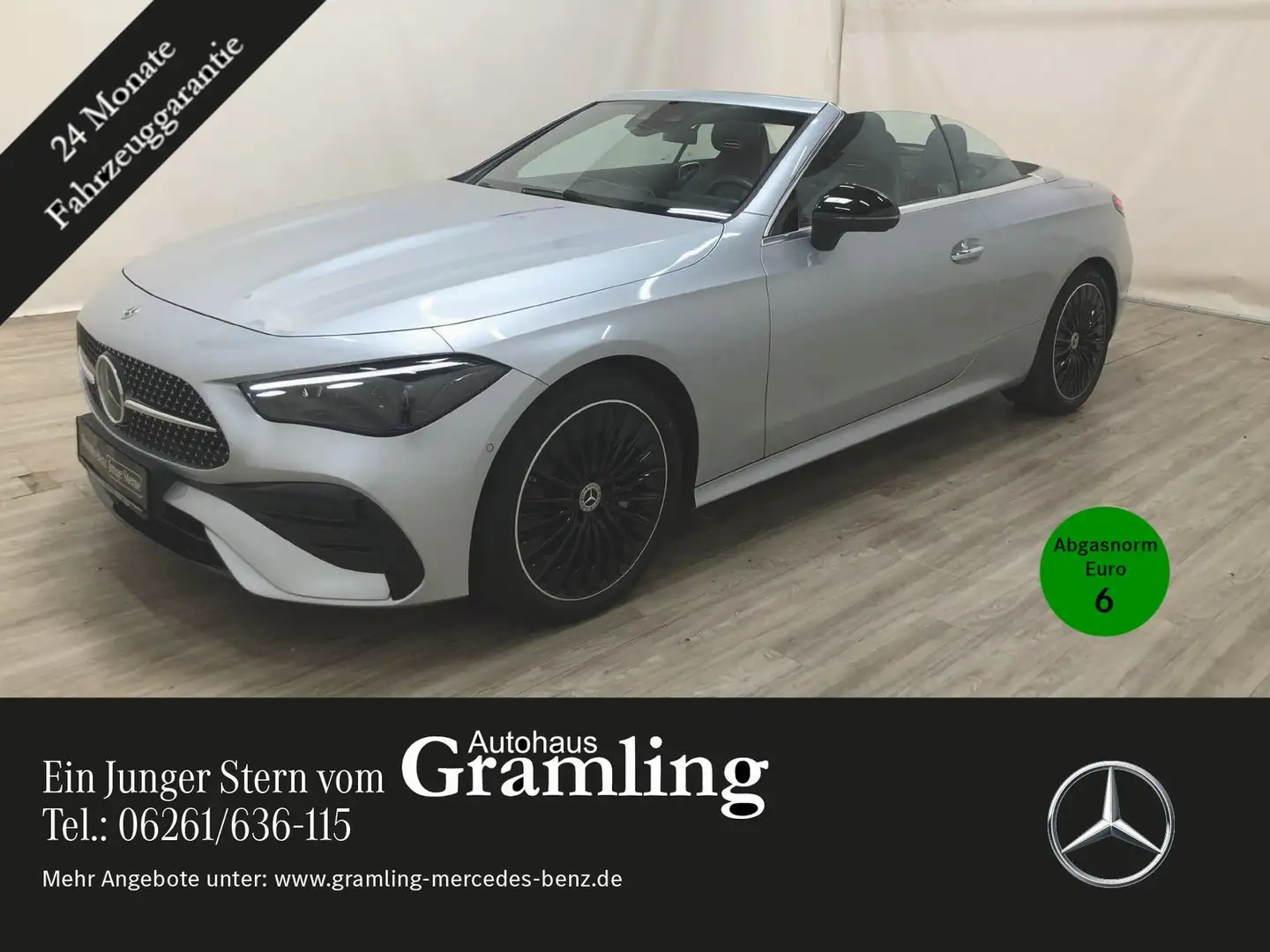 Mercedes-Benz CLE 200 AMG Cabrio NIGHT*DIGITAL LIGHT*Burmester Silber - 1