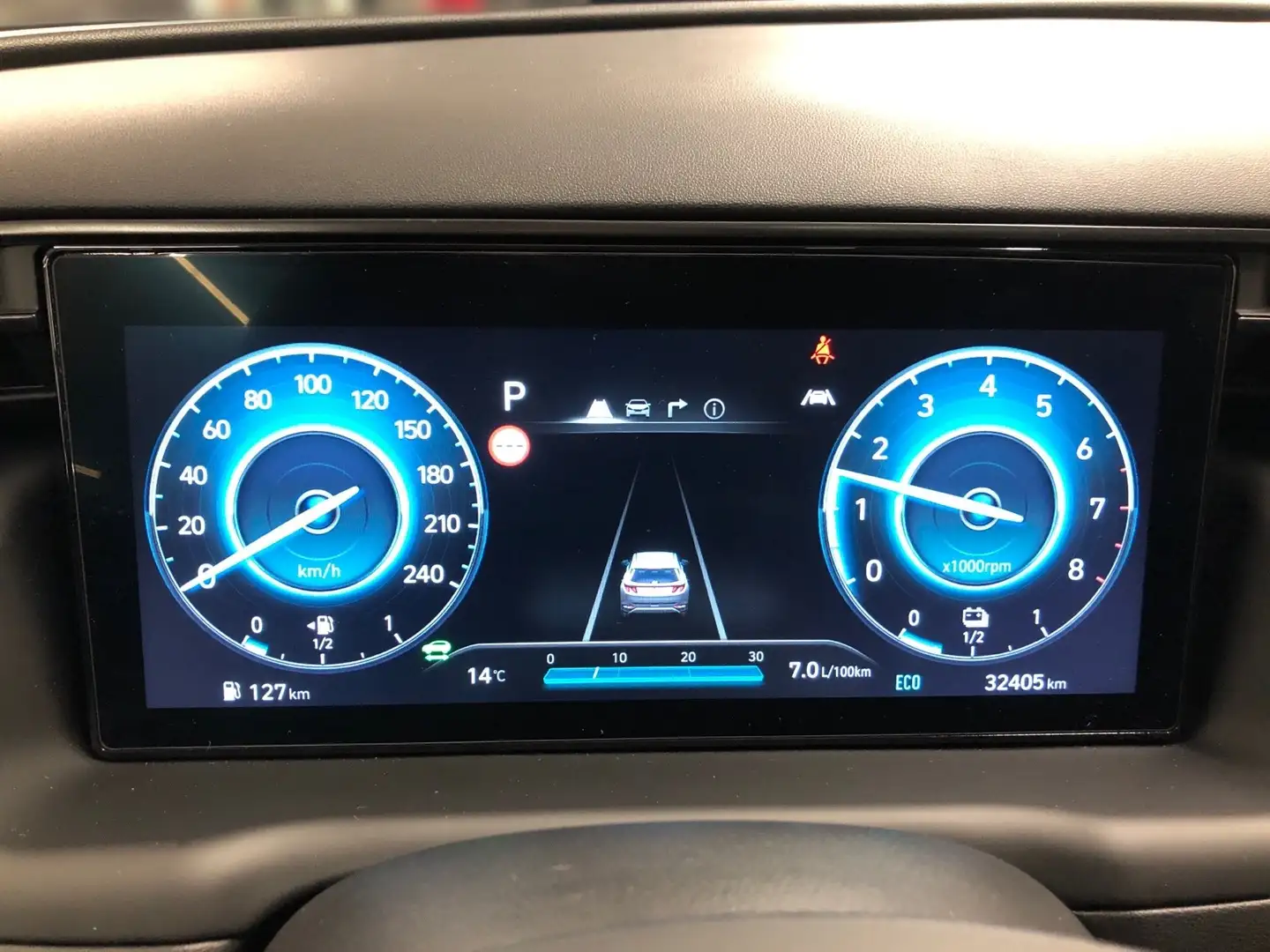 Hyundai TUCSON 1,6 T-GDI Hybrid 4WD N- Schwarz - 2