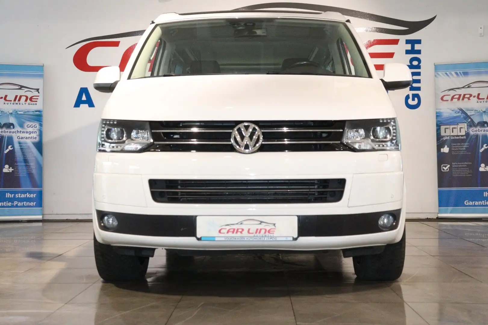 Volkswagen T5 California Beach Aufstelldach *Automatik*Bett Weiß - 2