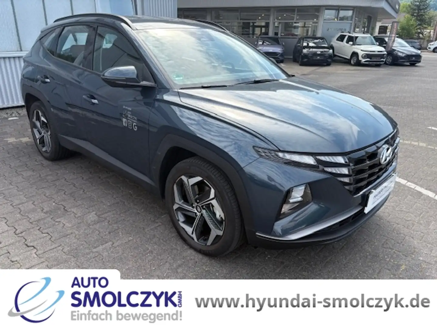 Hyundai TUCSON 1.6 T 6-AT 4WD PLUG-IN NAVI+PDC+KAMERA Bleu - 2