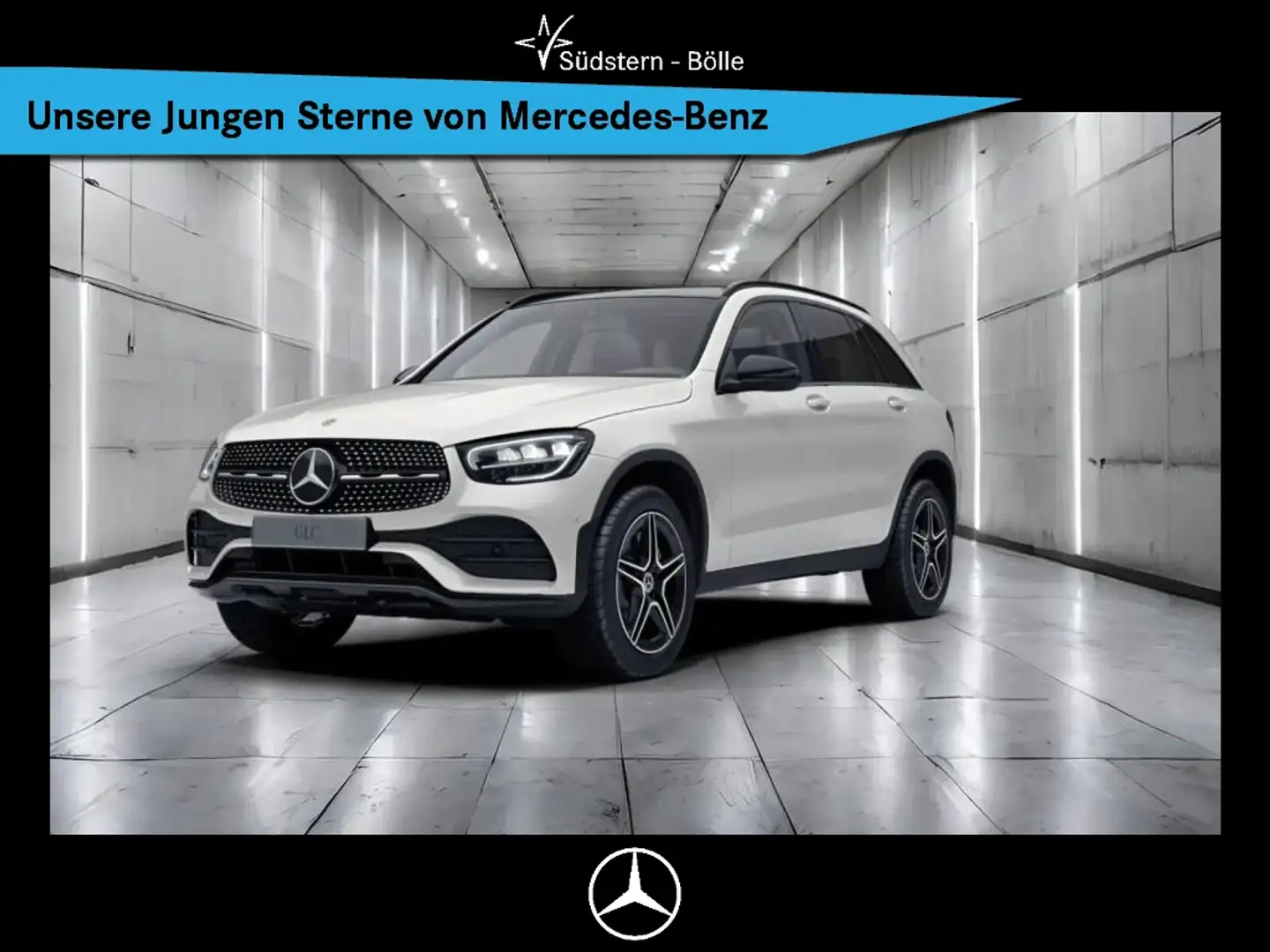 Mercedes-Benz GLC 300 e 4M +AMG+SHZ+MEMORY+PANO-DACH+KAMERA Weiß - 1