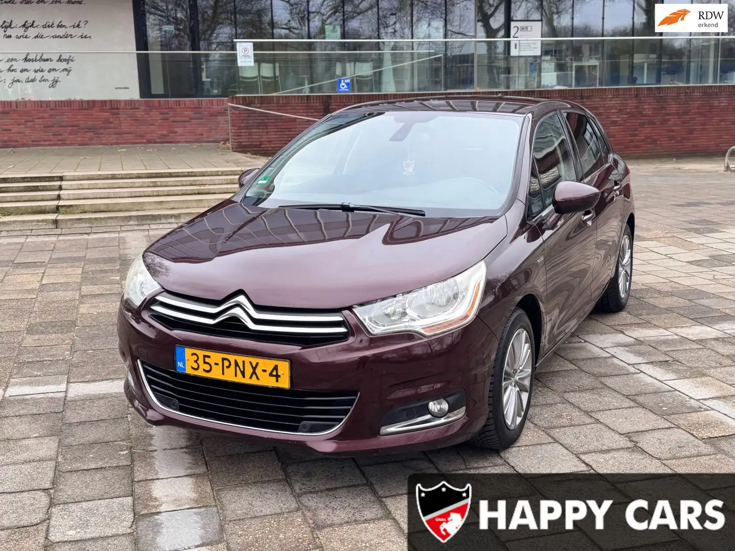 Citroen C4 1.6 VTi Exclusive.AIRCO.APK Red - 1