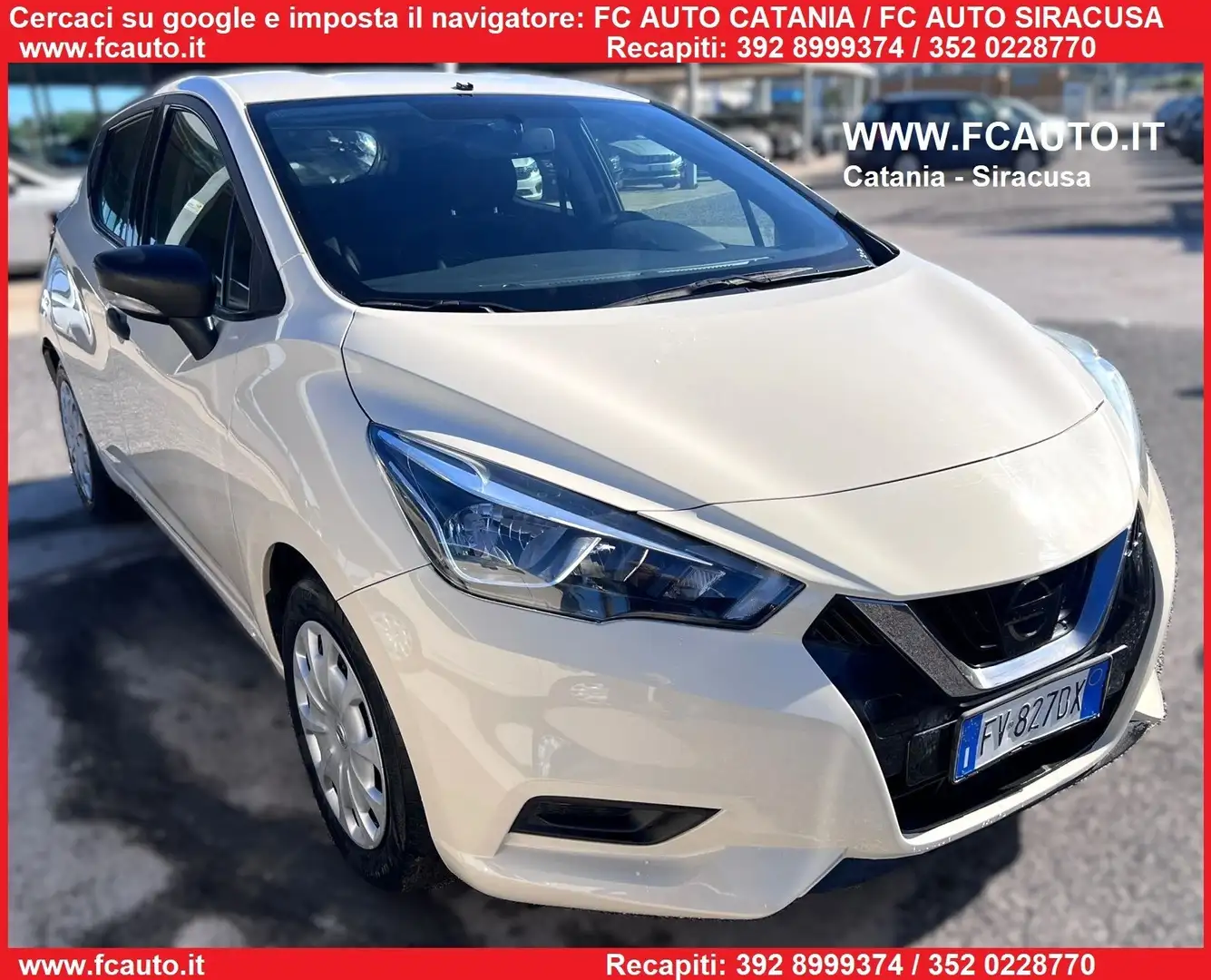 Nissan Micra 0.9 IG-T 12V 5 porte Acenta Beige - 1