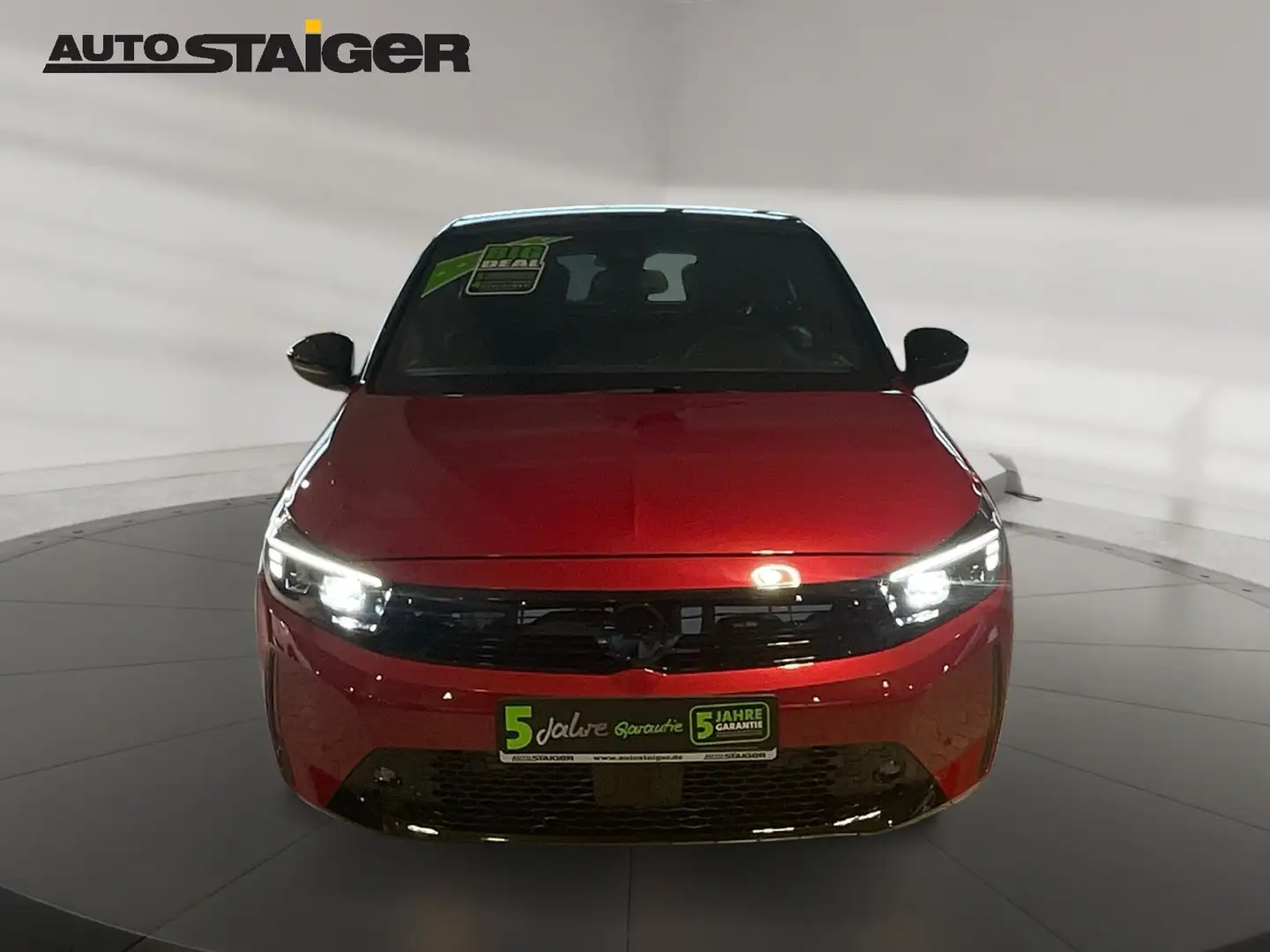 Opel Corsa GS Automatik Kamera, Winterpaket, Allwetter Rot - 2