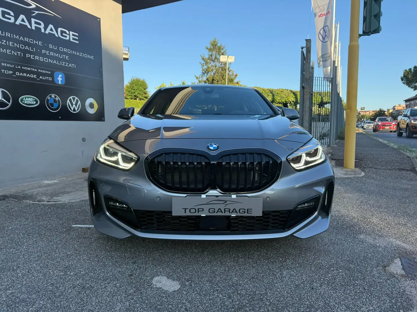 BMW 118 Serie 1 F40 118d Msport auto *Pronta Consegna Gris - 2