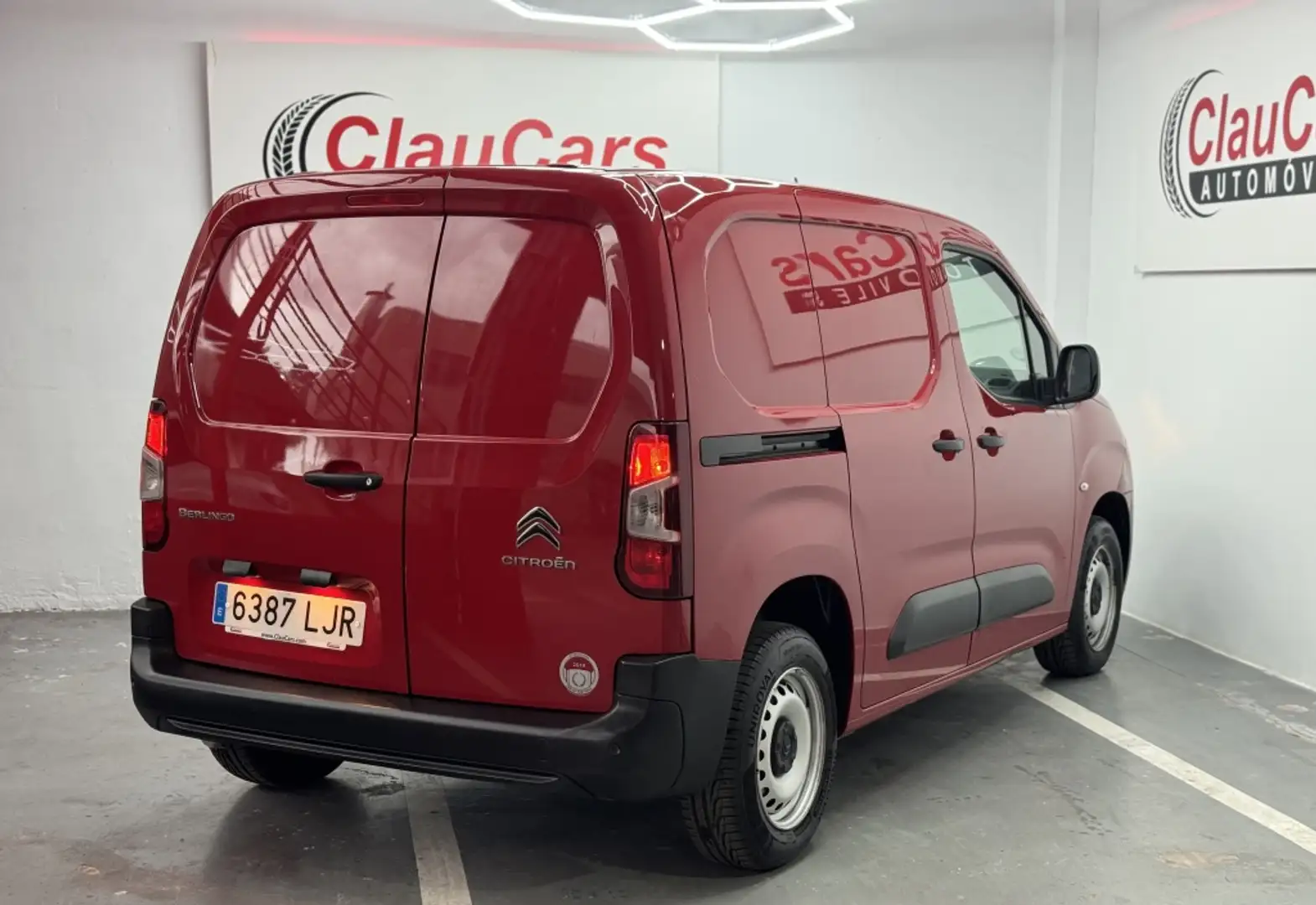 Citroen Berlingo Van BlueHDi S&S Talla M Control 75 Rojo - 2