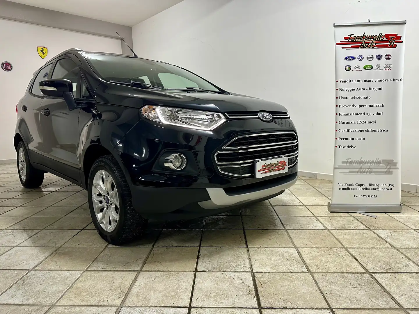 Ford EcoSport EcoSport 1.5 tdci 90cv Nero - 1