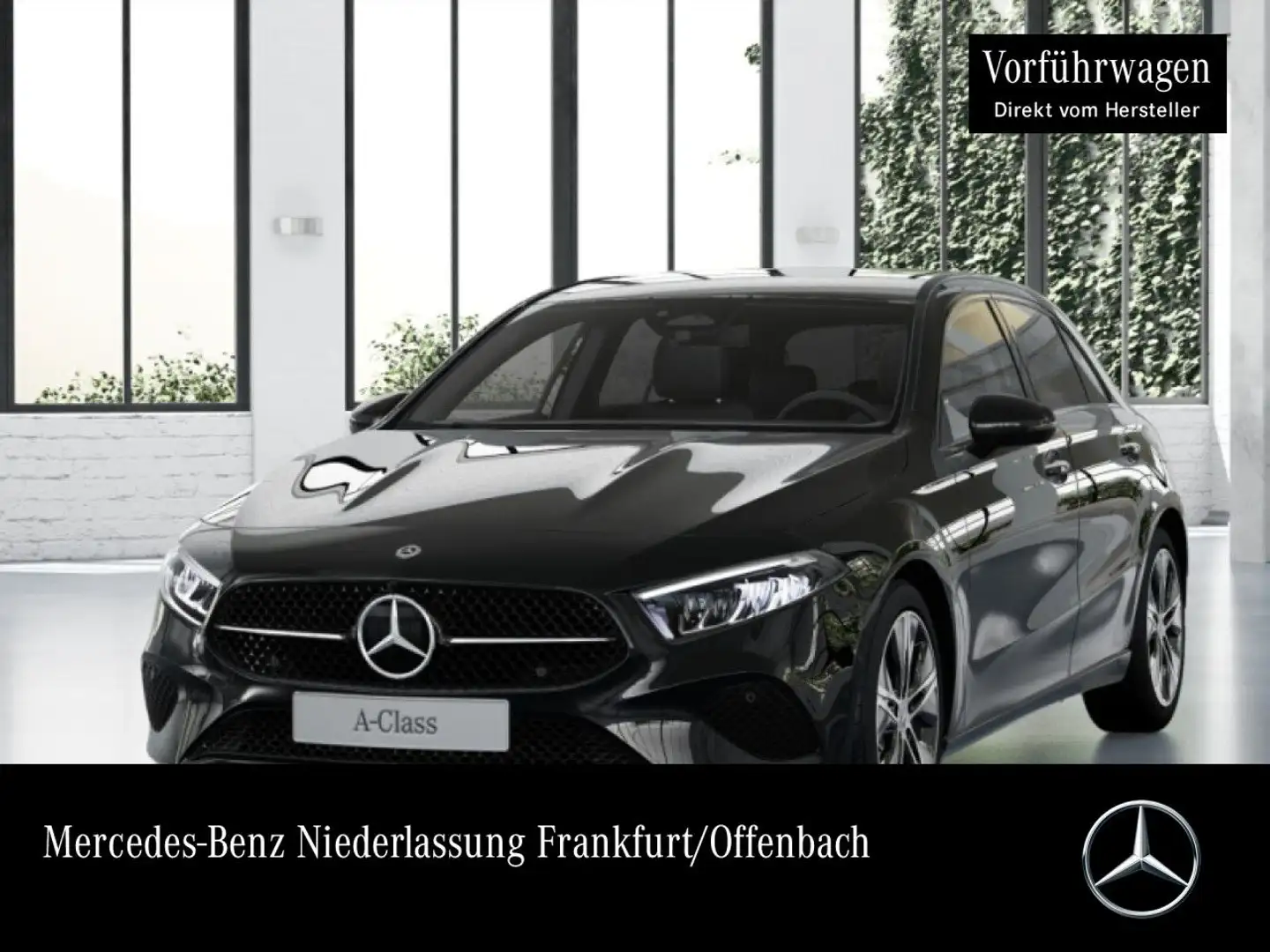 Mercedes-Benz A 180 PROGRESSIVE+NIGHT+AHK+LED+KAMERA+TOTW+7G Zwart - 1