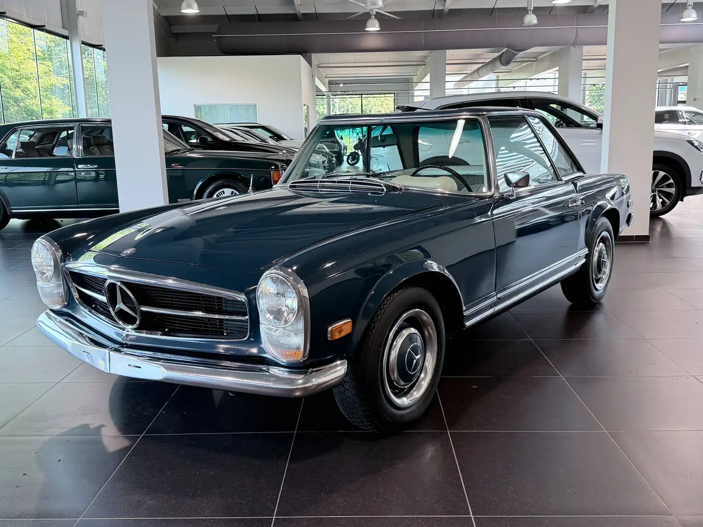 Mercedes-Benz SL 250 Pagode Hardtop Automatic Blau - 2