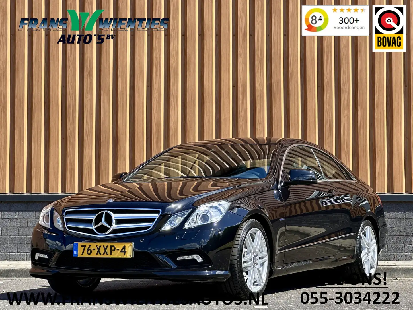 Mercedes-Benz E 250 Coupé CGI Elegance | Parkeersensoren | Cruise Cont Zwart - 1