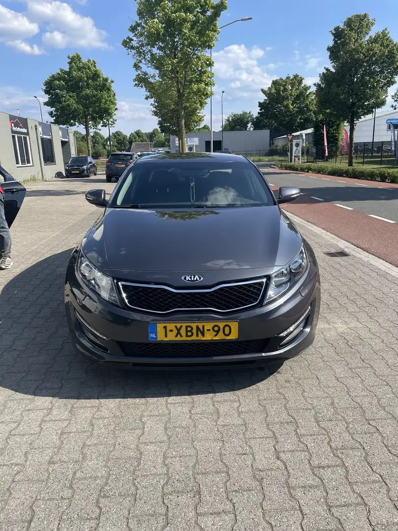 Kia Optima 2.0 CVVT Hyb.Plus P. Grijs - 1