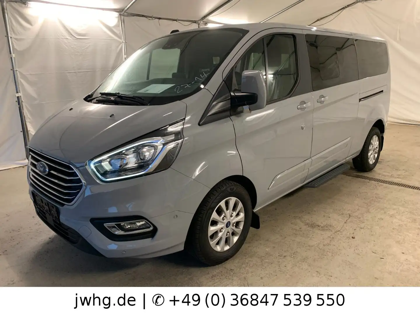 Ford Tourneo Custom 320 9-Sitze Lang2 TitaniumX Leder Gris - 1