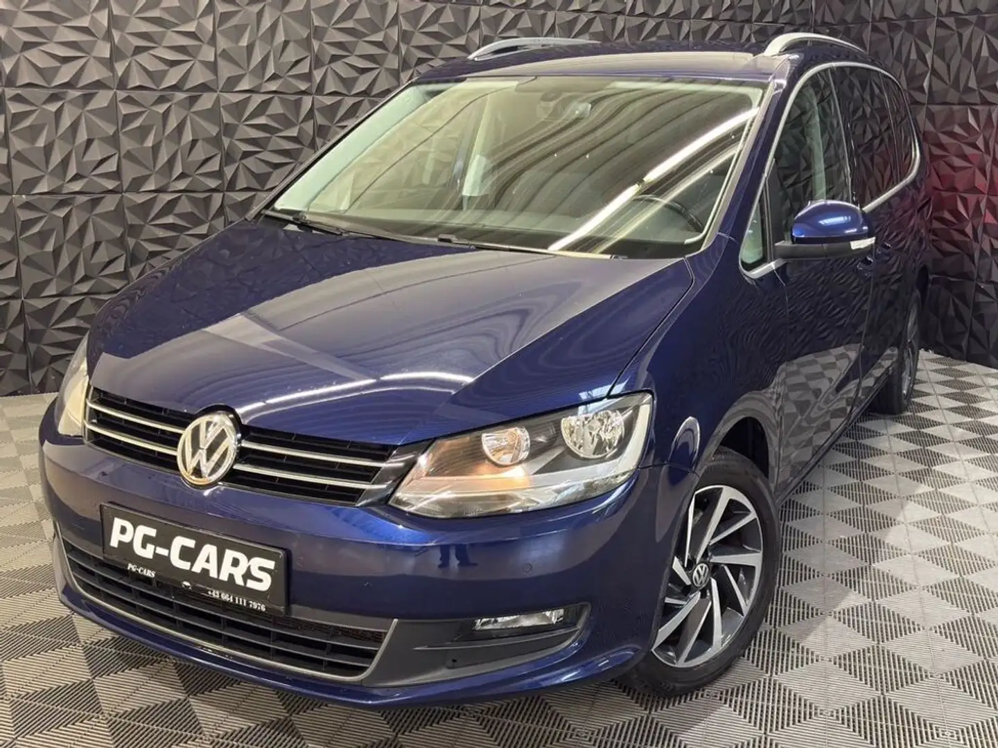 Volkswagen Sharan 1.4 TSI Sound BlueMotion Blau - 2
