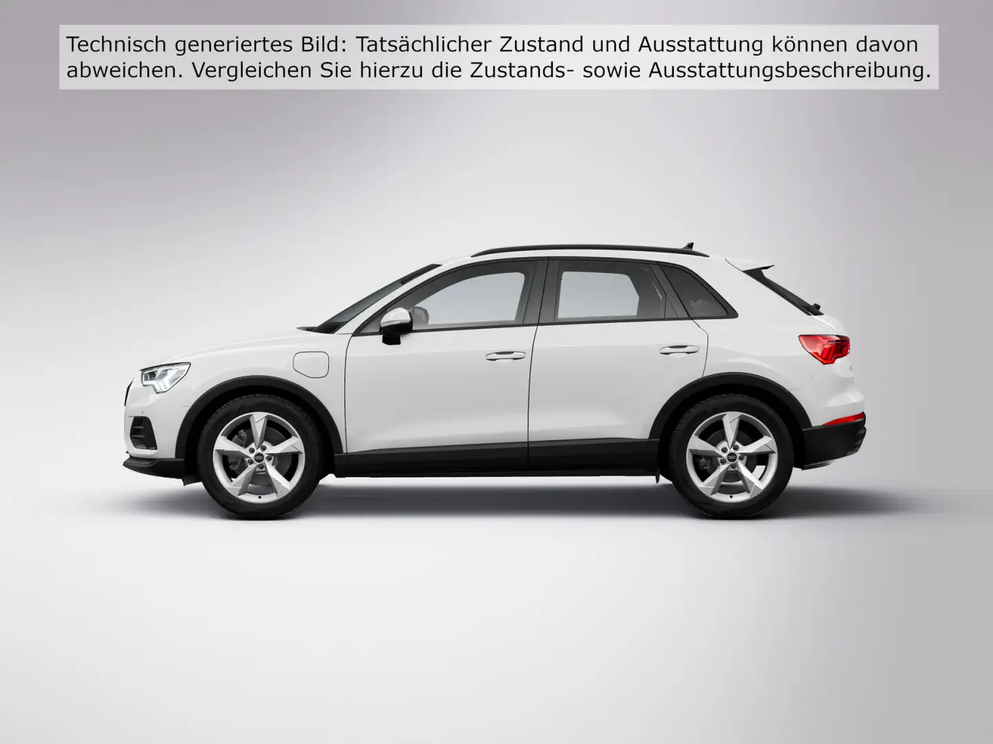 Audi Q3 45 TFSI e basis S-Tronic Weiß - 2