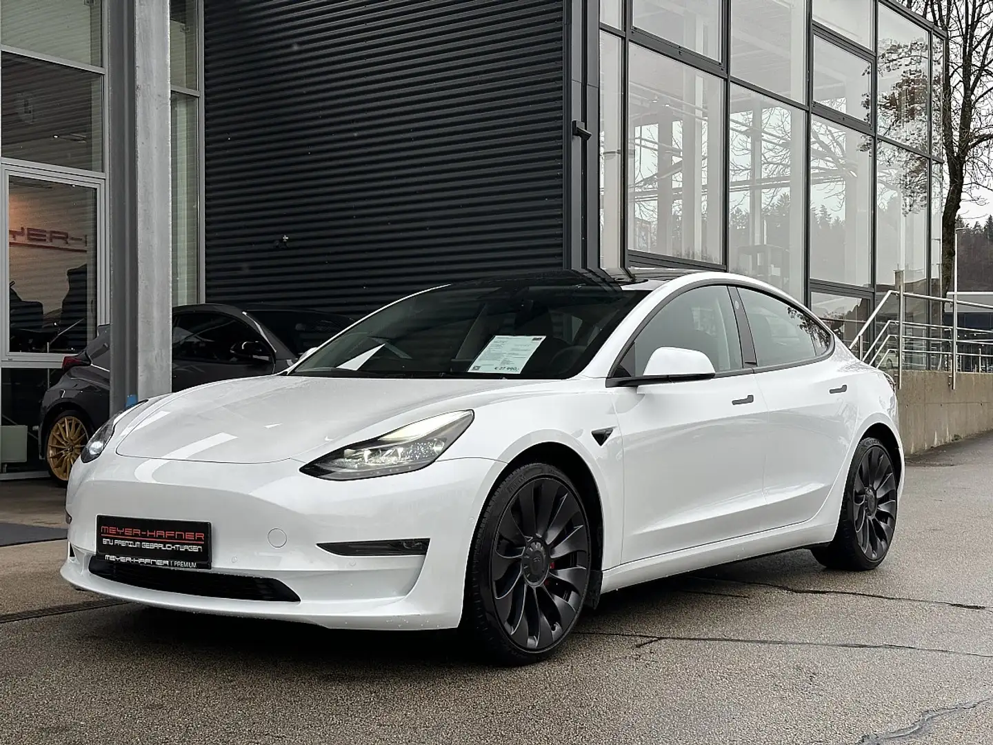 Tesla Model 3 Performance AWD Weiß - 2