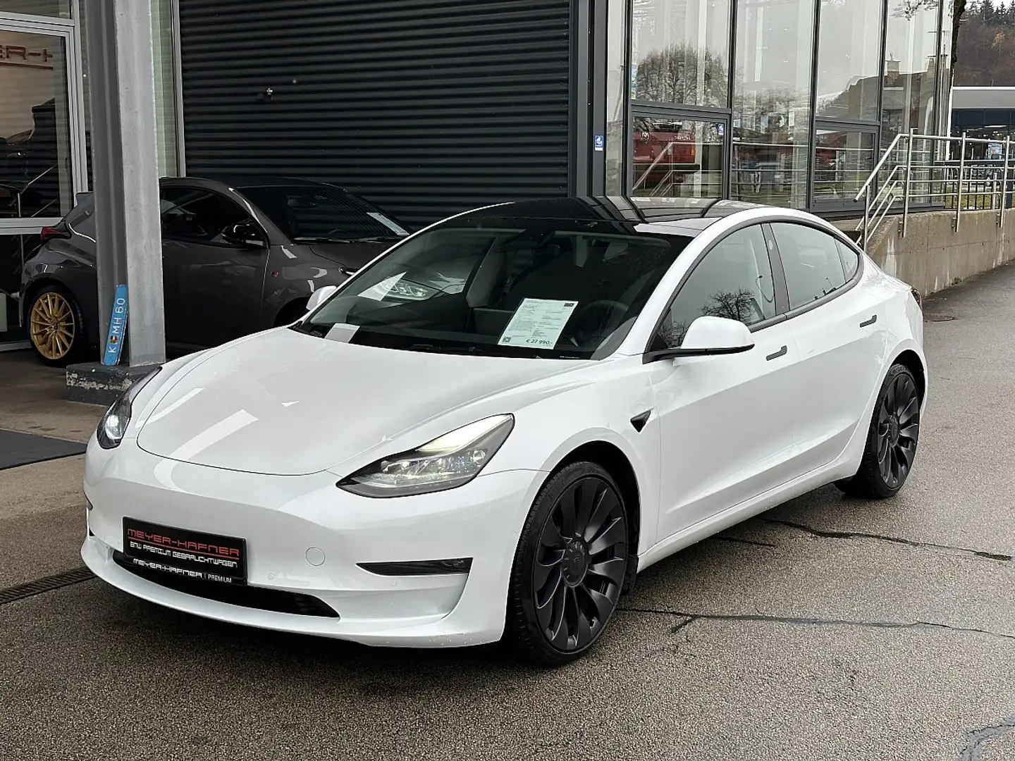 Tesla Model 3 Performance AWD Weiß - 1