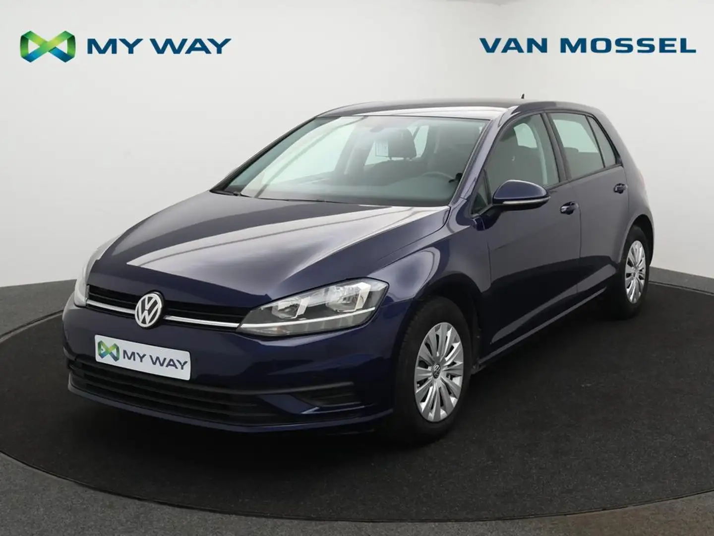 Volkswagen Golf Golf Trendline 1.6TDI 115PK *NAVI*PDC*BLTH*... Bleu - 1