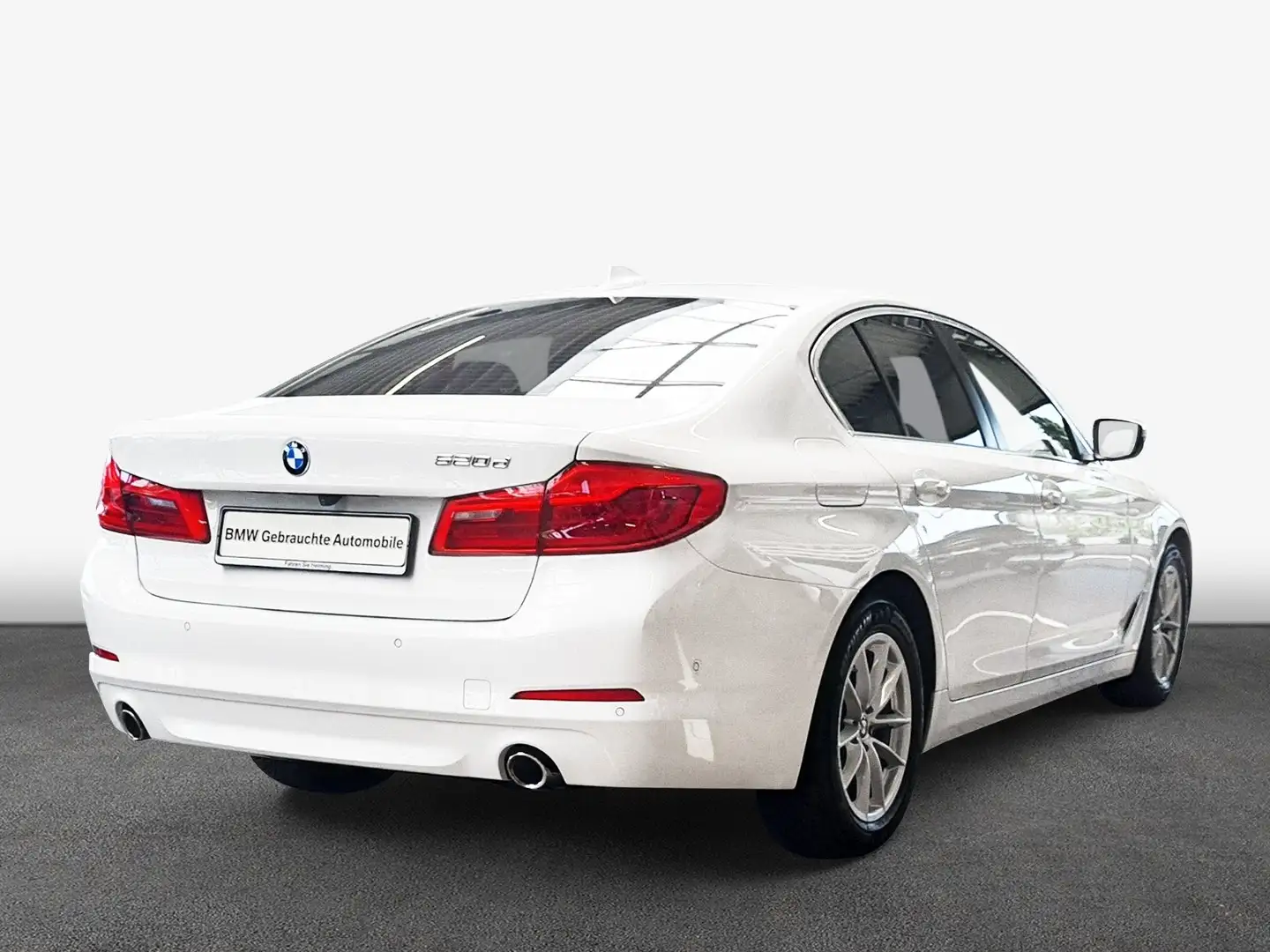 BMW 520 d Limousine Parkassistent RFK Ambiente Shz. uvm. Weiß - 2
