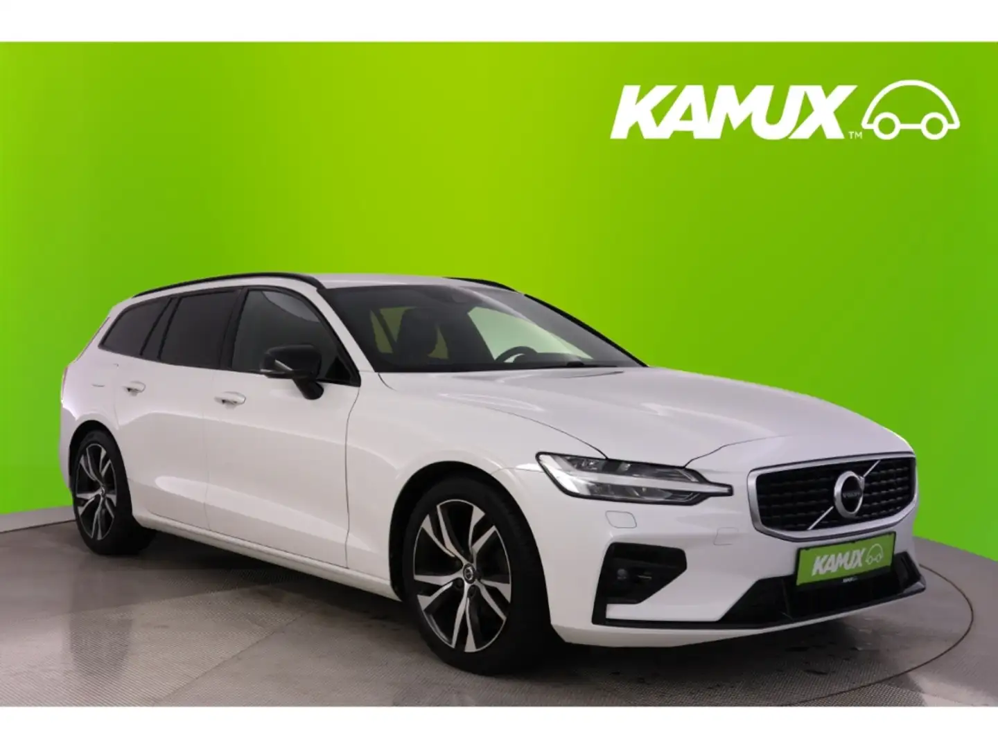 Volvo V60 T4 Geartronic R Design+LED+NAVI+VIRTUAL+AHK Blanc - 1