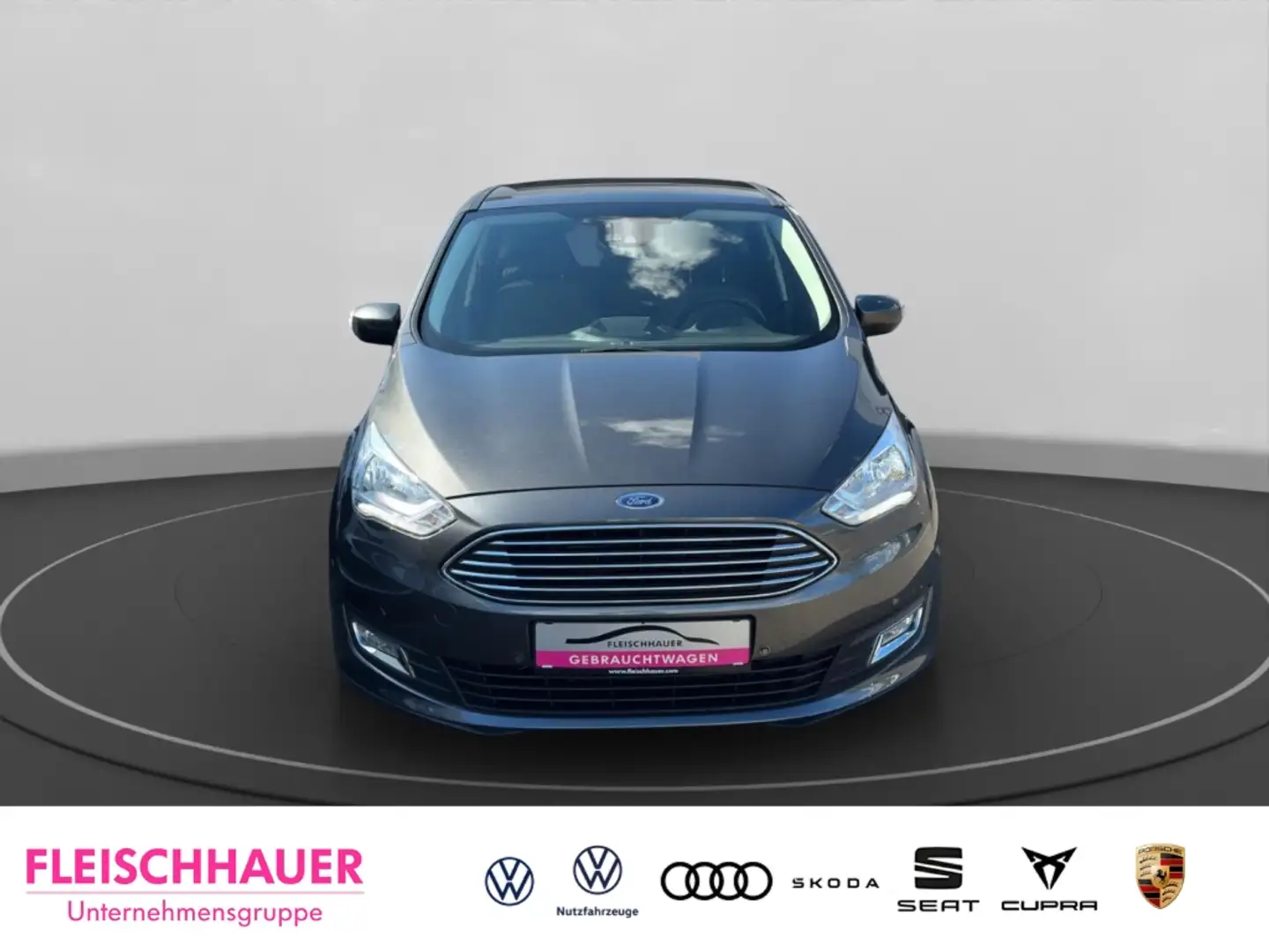 Ford C-Max Titanium 1.0 EcoBoost Navi+LED+CarPlay+StzHz+Tempo Grigio - 2